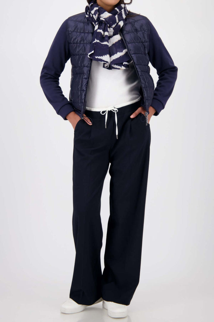 Écharpe à motif zèbre