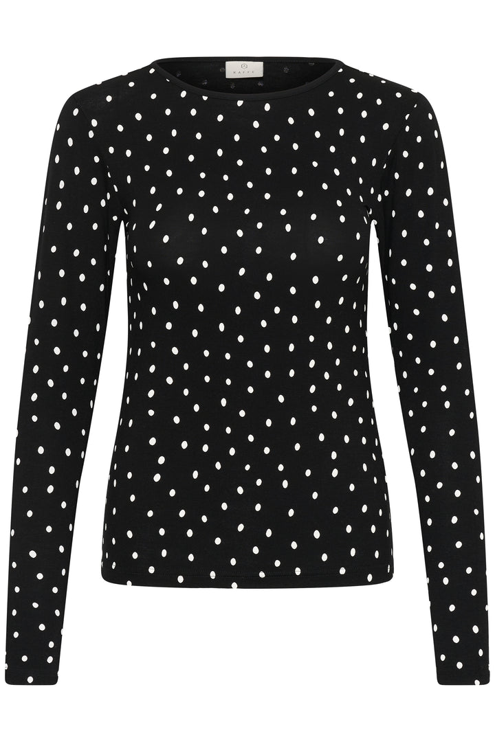 T-shirt Bella manches longues à pois
