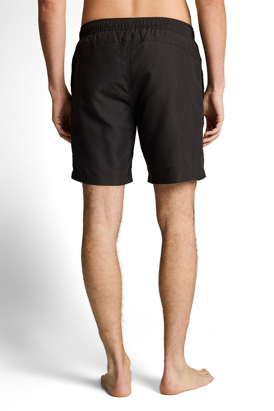 Maillot de bain uni à taille élastique