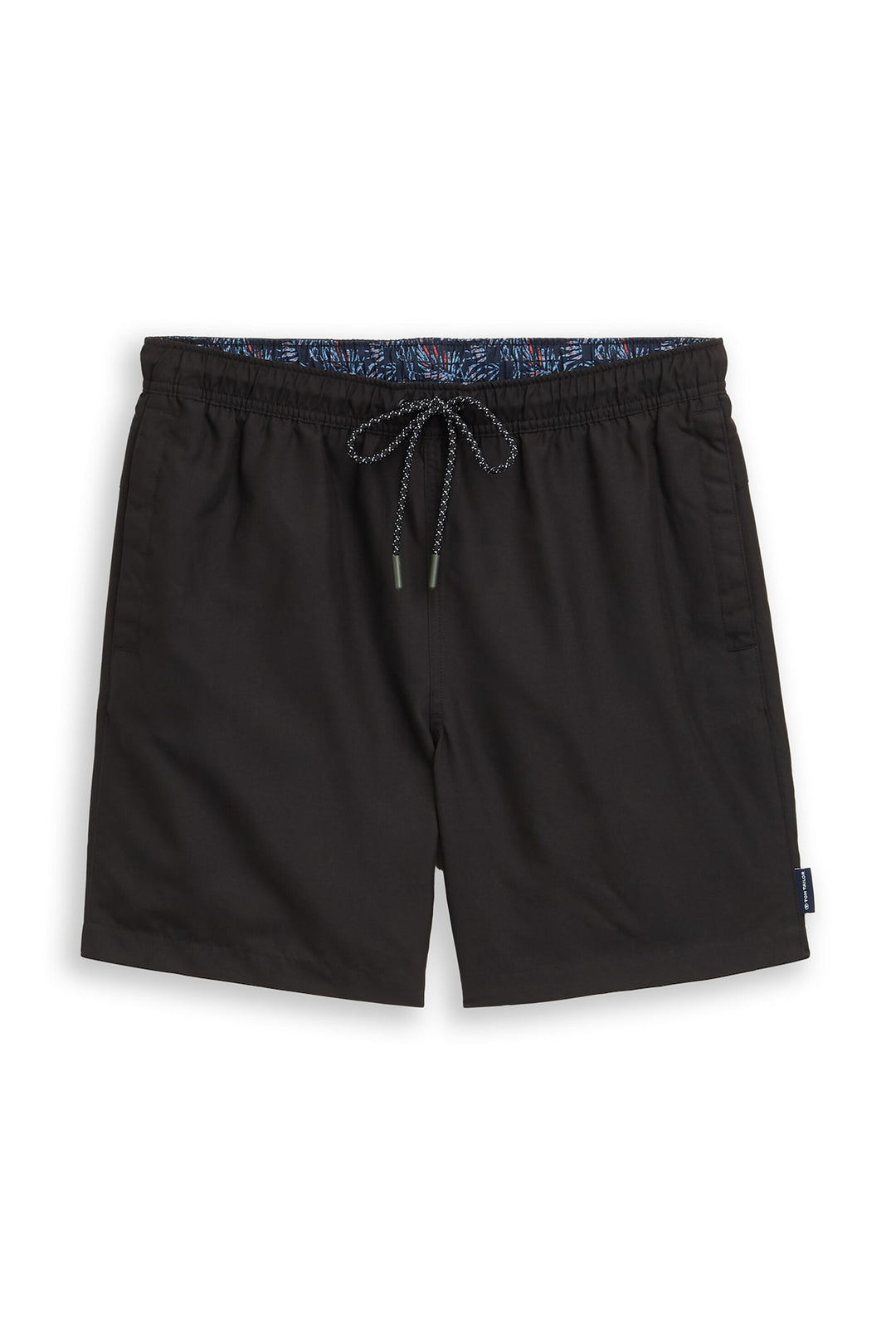 Maillot de bain uni à taille élastique