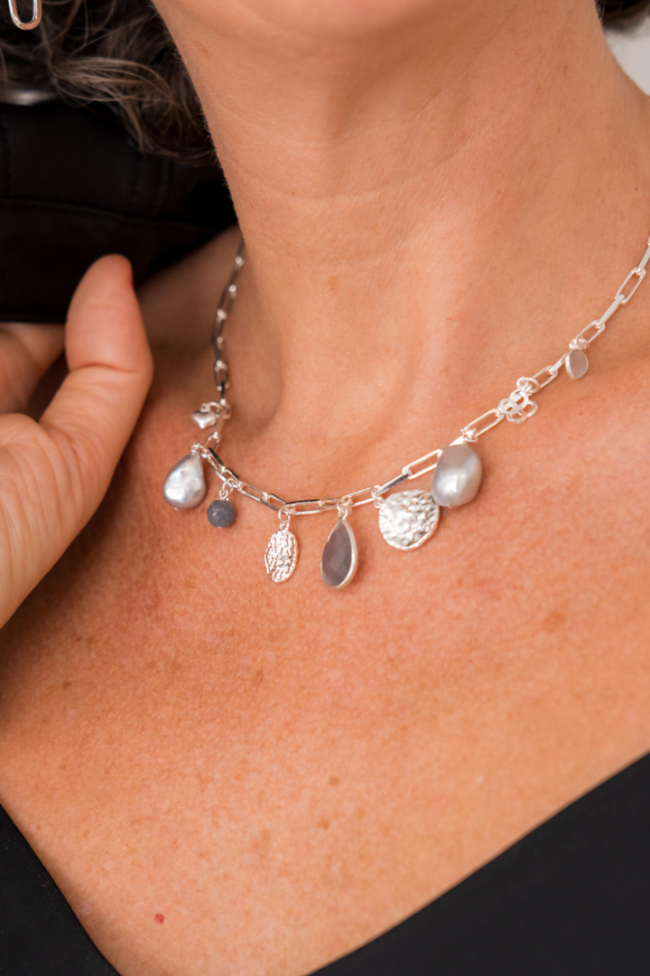 Collier Collier Be Overjoyed - Collection Happy In Grey