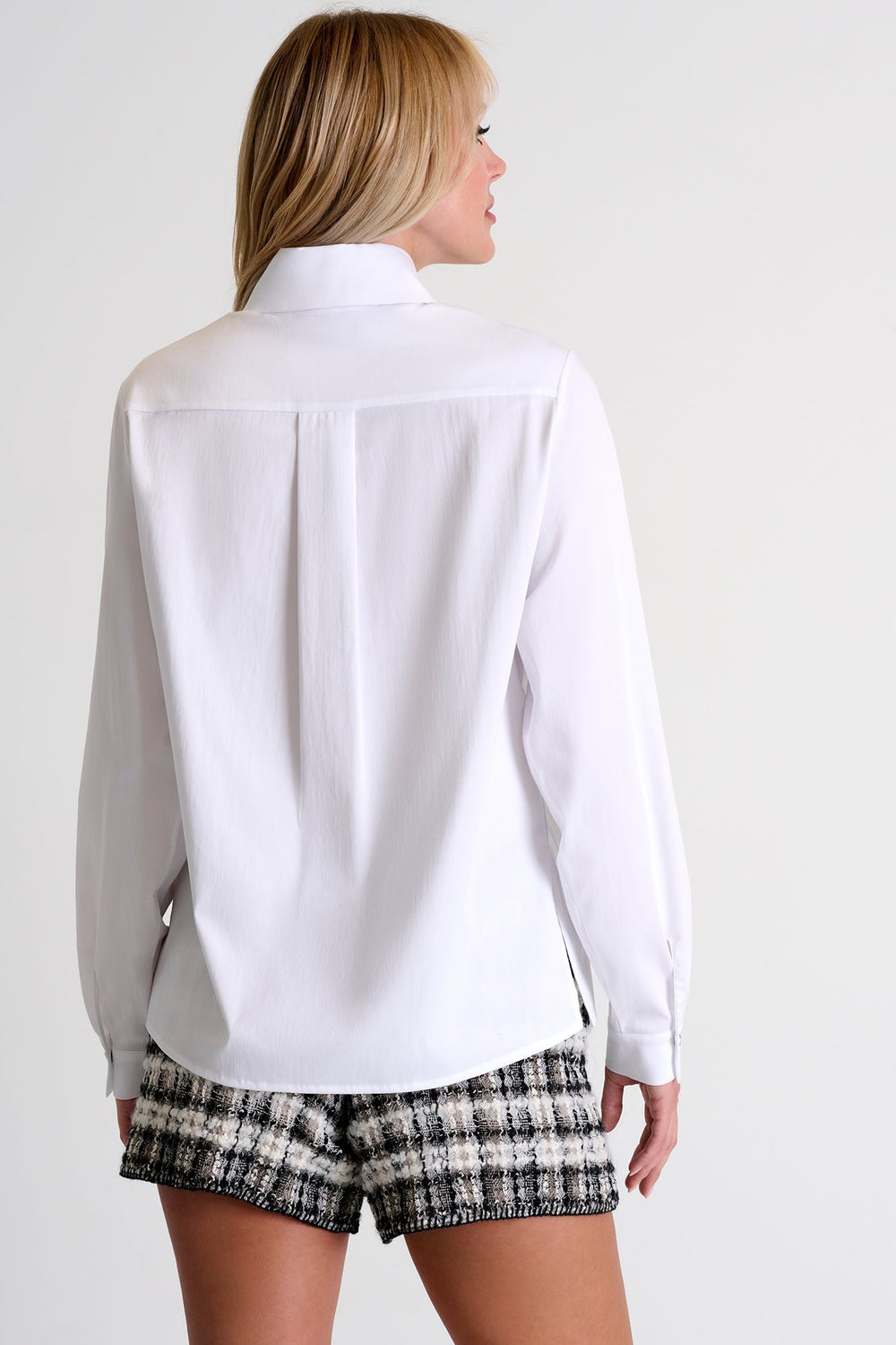 Poplin Shirt - 52466-81-000 02 / 000 White / 69% COTON 26% NYLON 5% ELASTANE