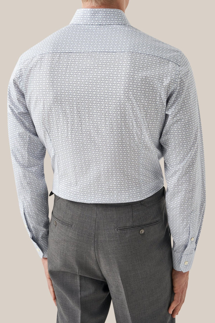 Chemise avec imprimé médaillon