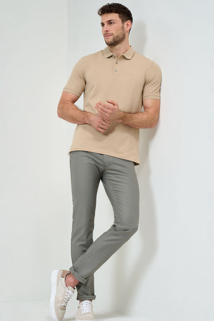 Pantalon texturé coupe Chuck