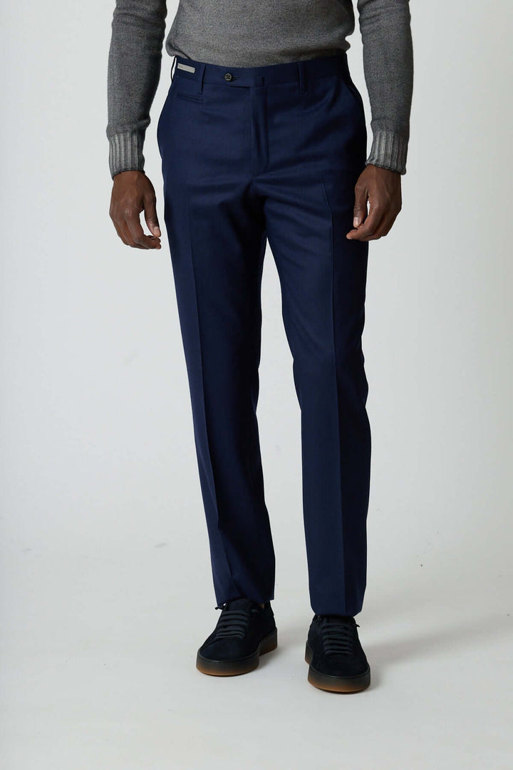 Pantalon habillé en laine vierge