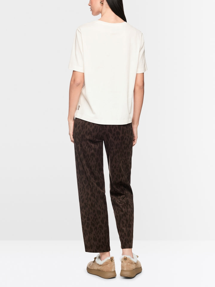 Printed cotton T-shirt 