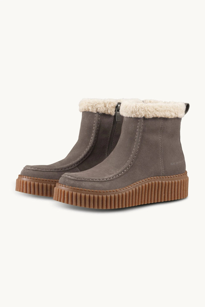 Bottes d’hiver doublées à semelle plateforme