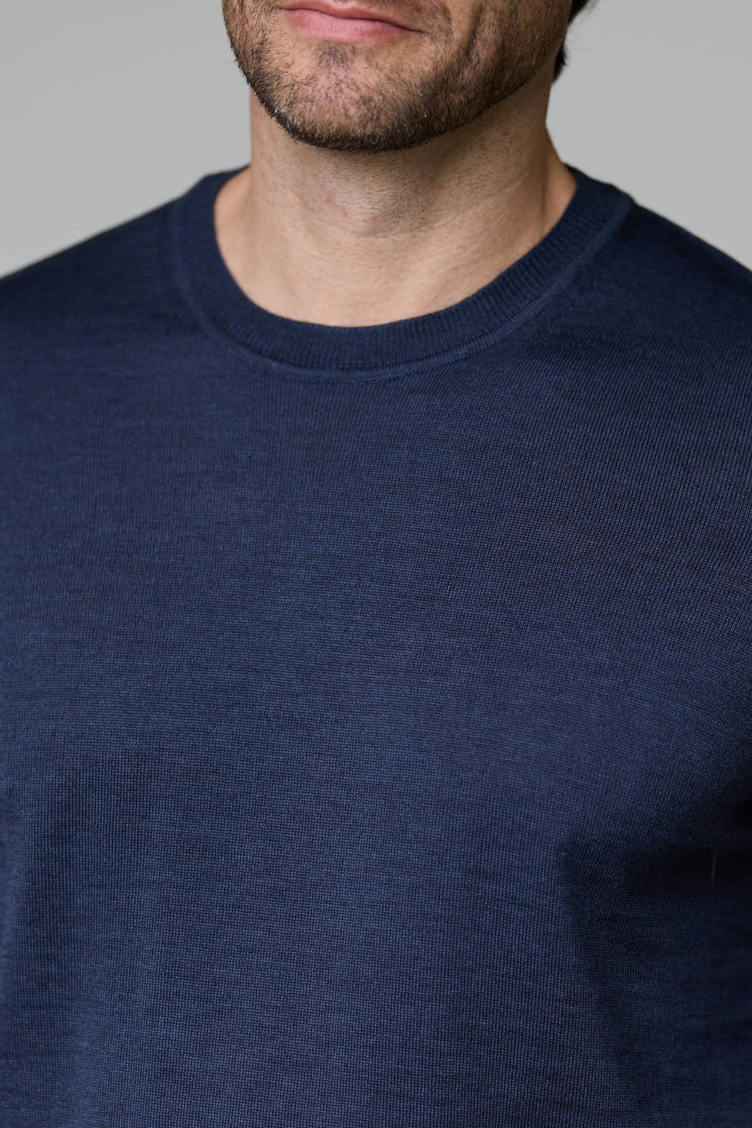 Chandail col roulé en laine mérinos