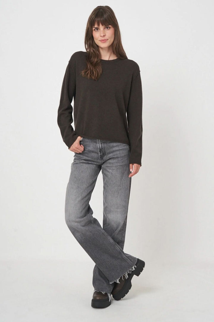 Chandail coupe droite