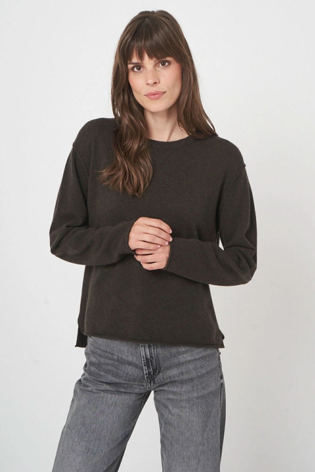 Chandail coupe droite