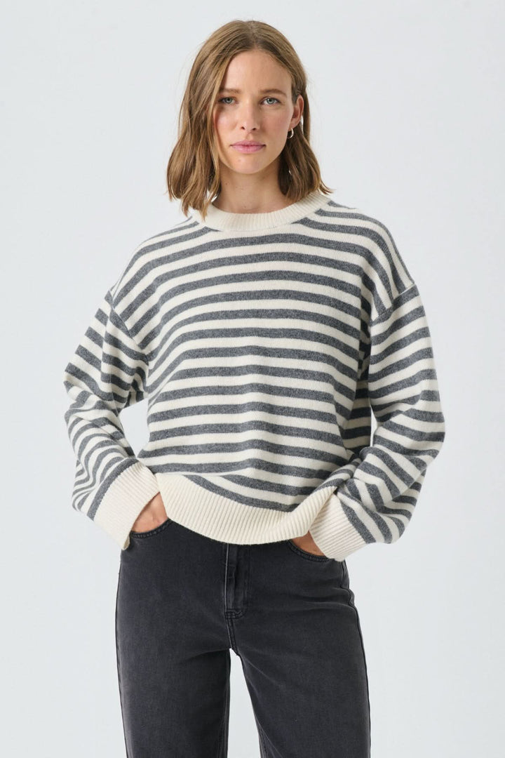 Chandail de laine rayé Vinas