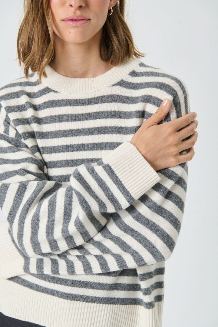 Chandail de laine rayé Vinas