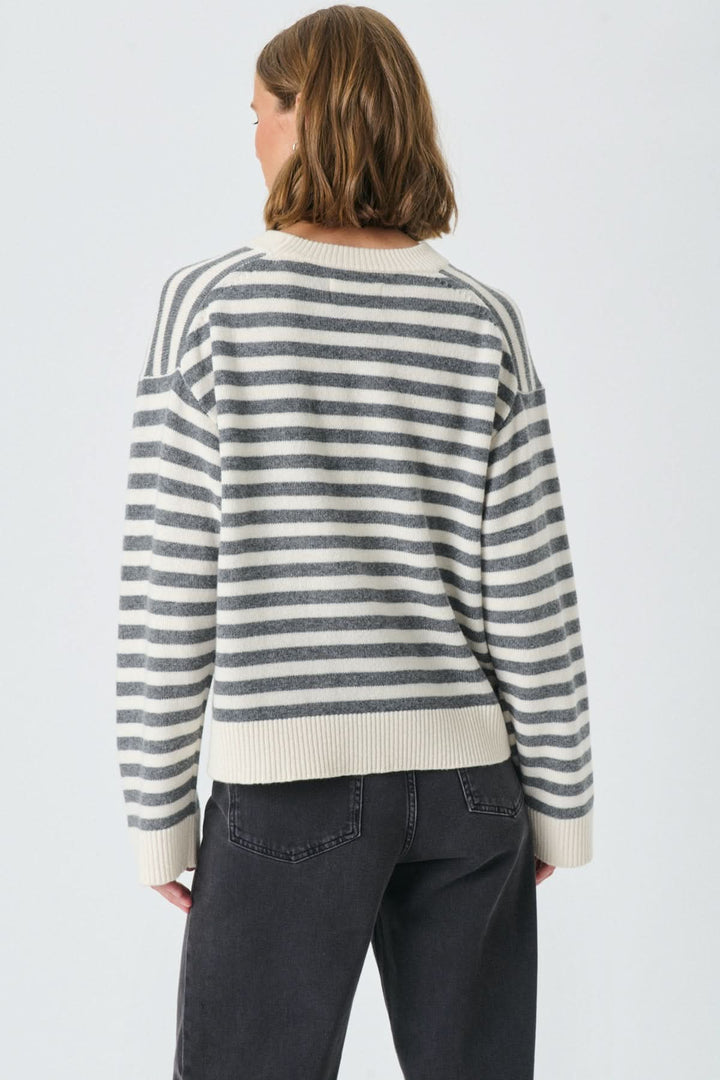 Chandail de laine rayé Vinas