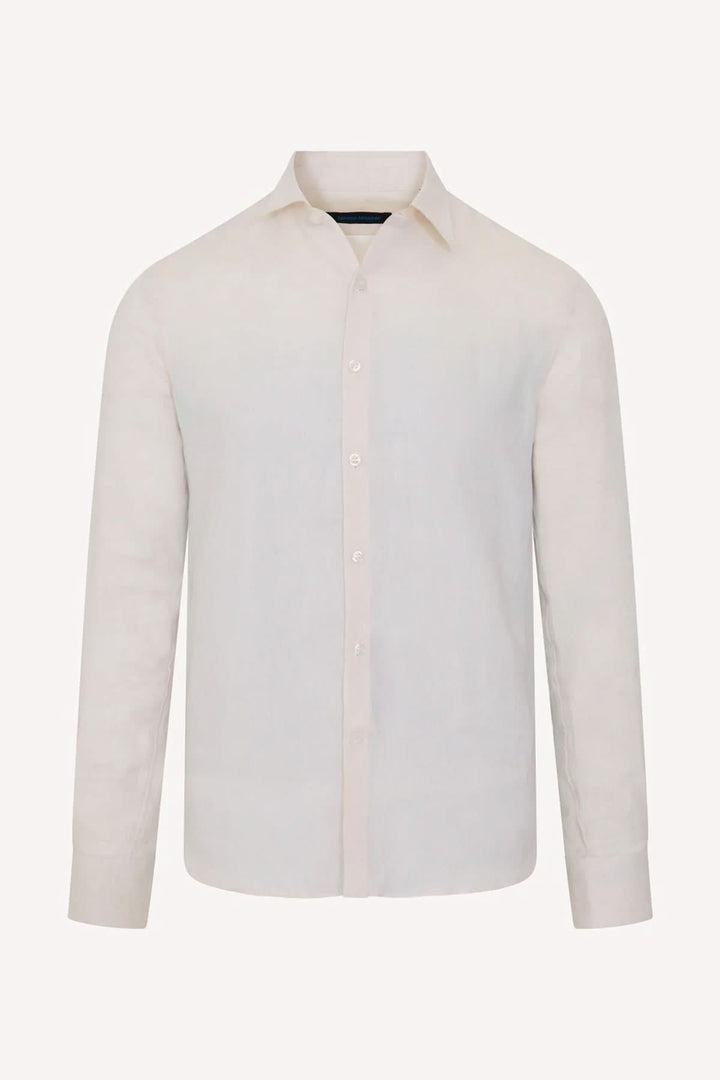 Chemise en lin classique