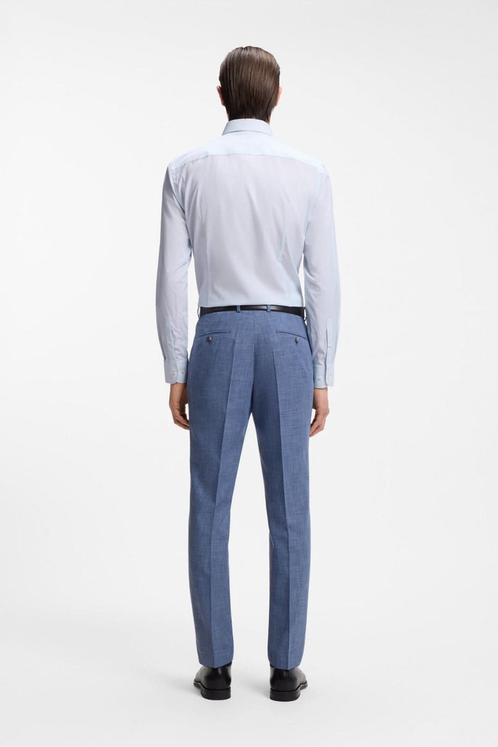 Chemise habillée rayée performance