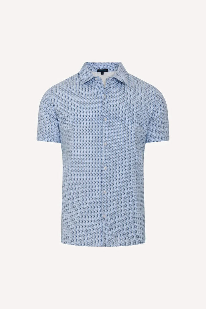 Chemise imprimée en coton Pima