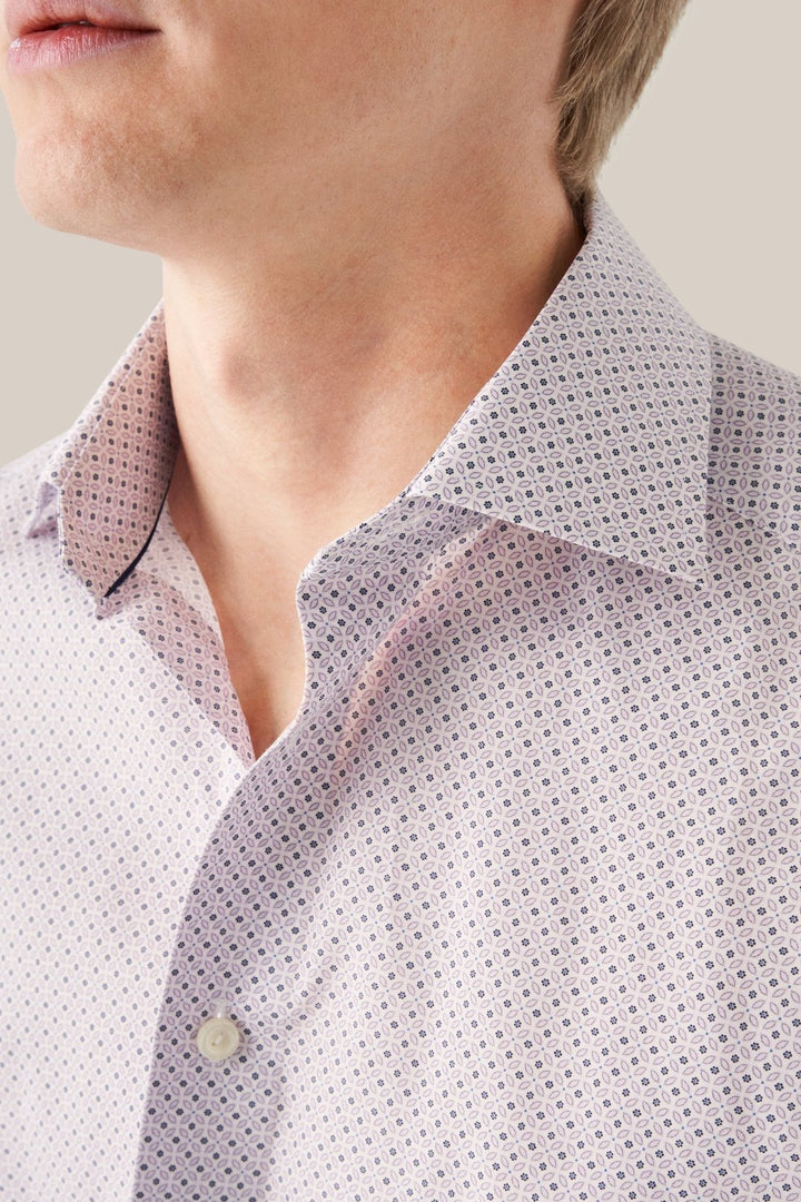 Chemise avec microimprimé