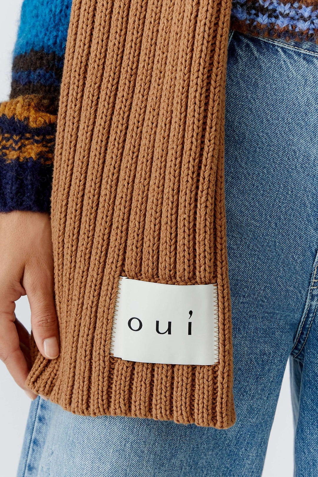 Ribbed scarf