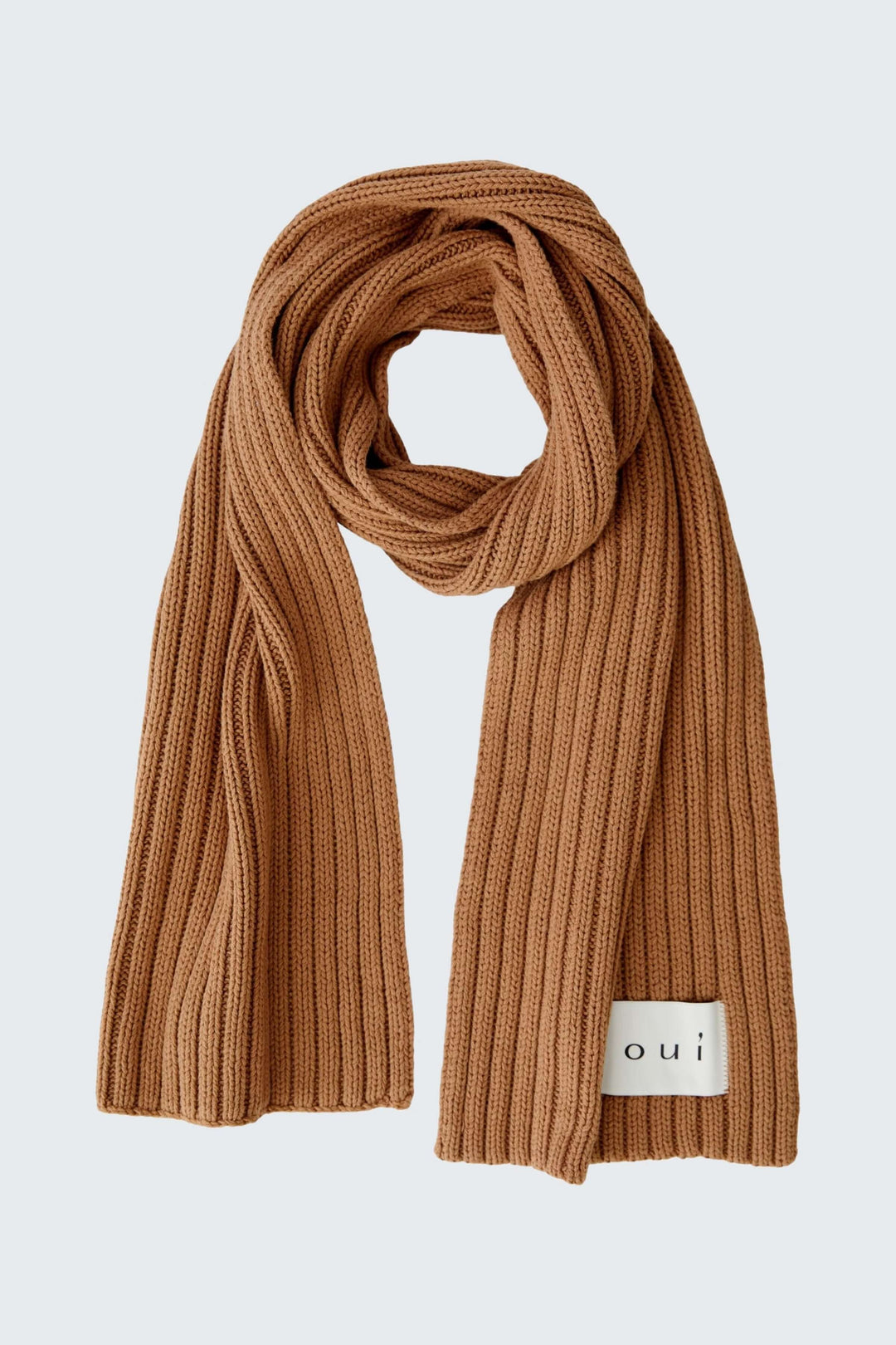 Ribbed scarf