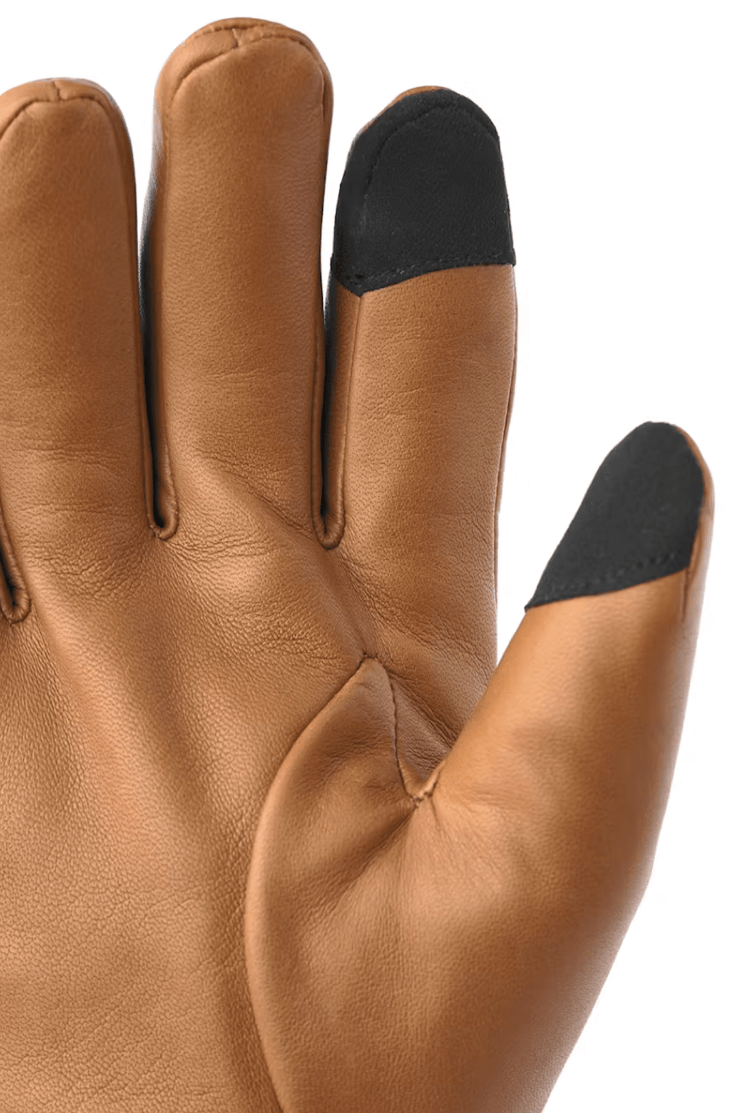 Gants de cuir John en nappa d'agneau, avec doigts tactiles pour un confort et une fonctionnalité optimaux.