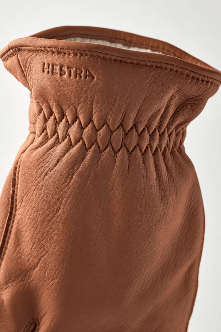 Gants en cuir Burensvik en peau de cerf avec doublure en laine, élégants et chauds pour l'hiver.