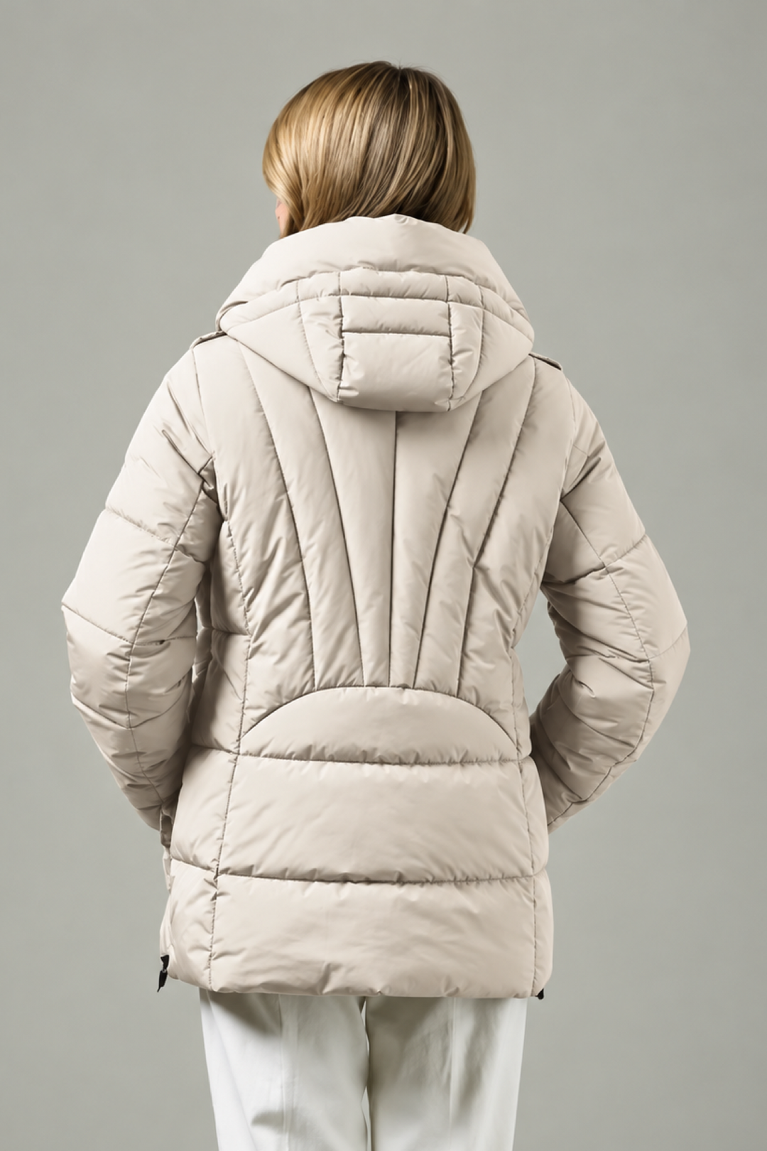 Manteau matelassé à capuchon