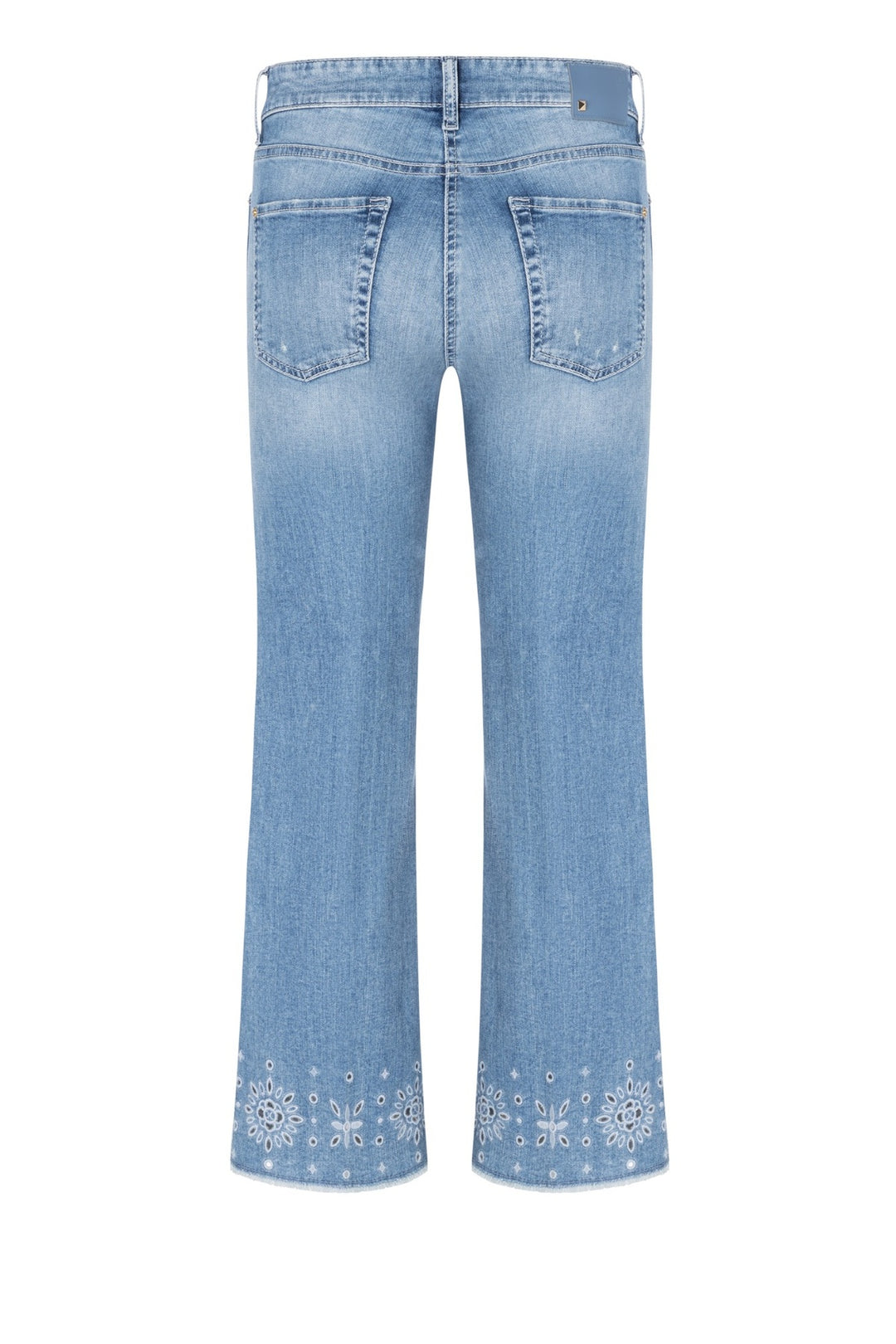 Jeans à motif brodé Francesca