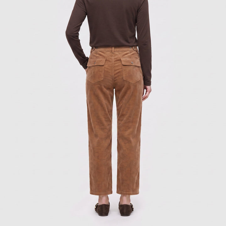 Pantalon en velours côtelé