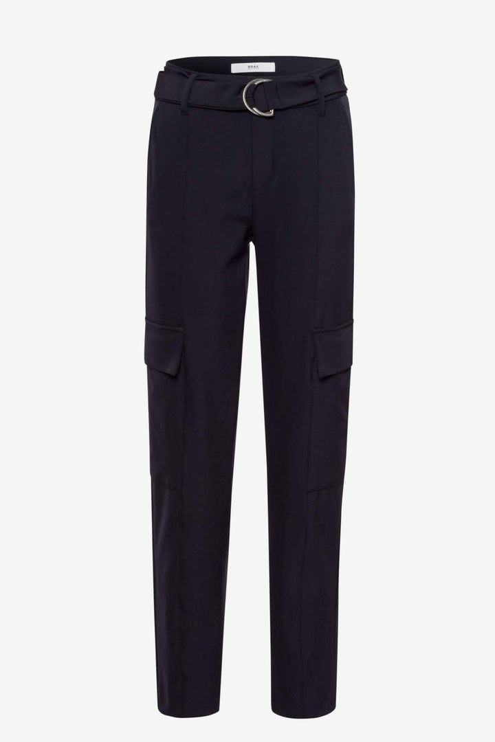 Pantalon ceinturé jogger Morris, fuselé, en matériau Techno Quality, style décontracté avec poches cargo.