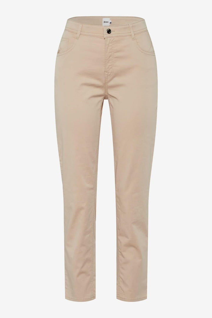 Pantalon chino MARY S ultra léger, coupe droite, tissu Ultralight, couleur beige, idéal pour looks décontractés ou élégants.