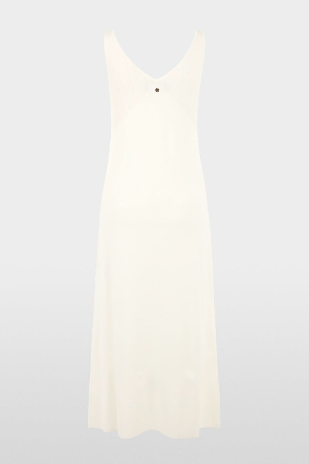 Robe midi fluide à encolure en V