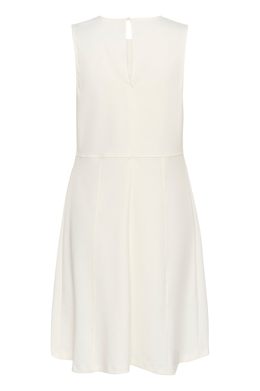 Vue arrière de la Robe sans manches Anett, élégante et minimaliste, idéale pour le bureau et les occasions spéciales.