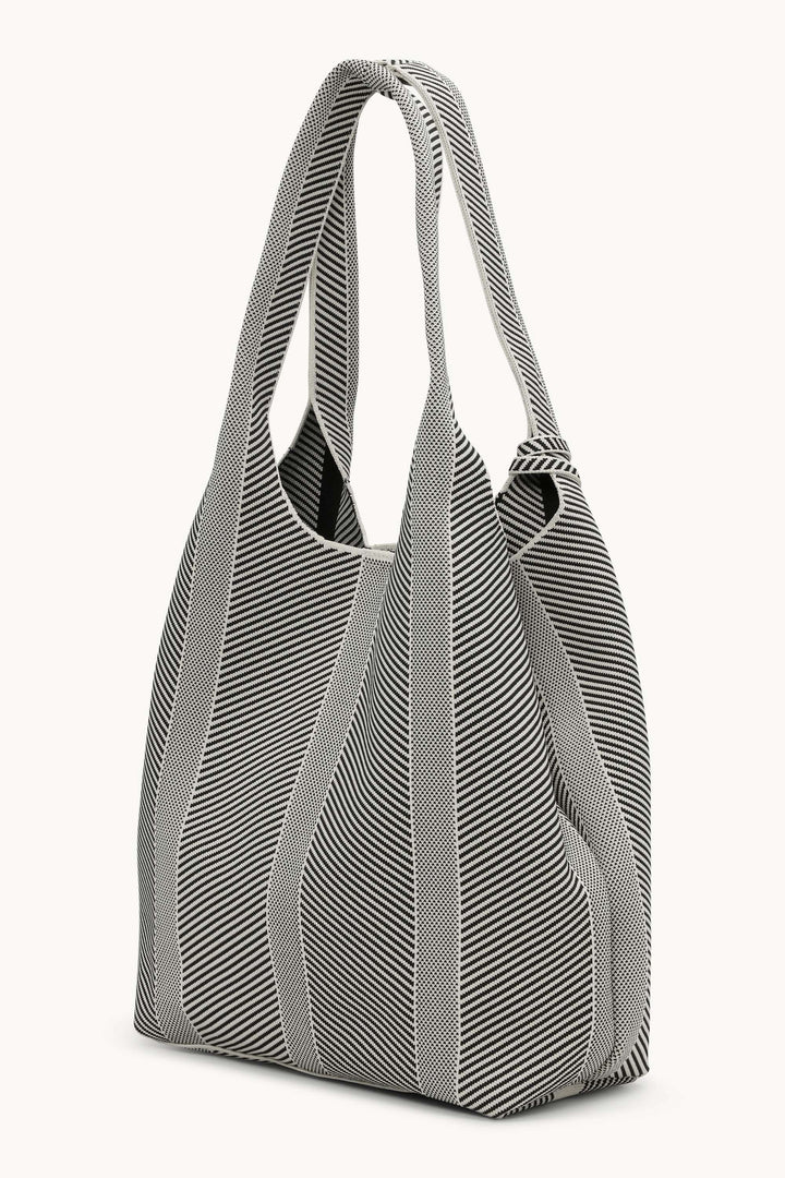 Sac fourre-tout en maille texturée