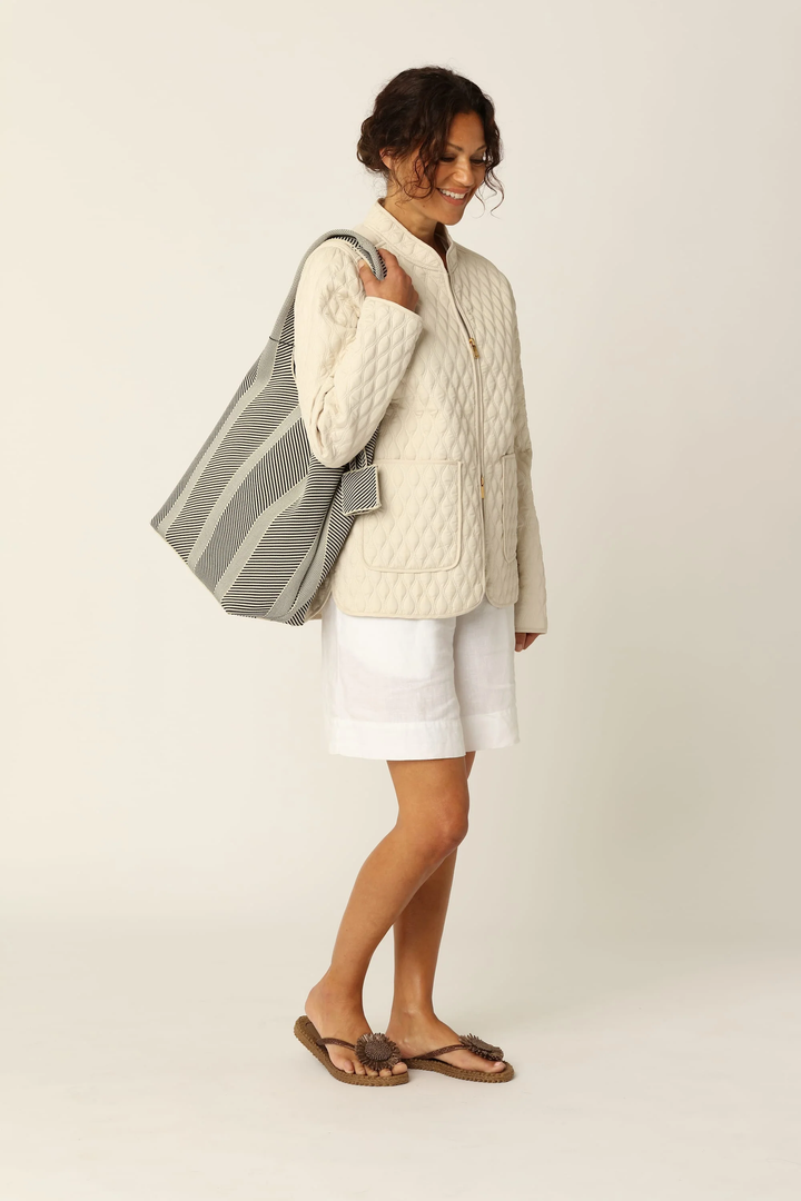Sac fourre-tout en maille texturée