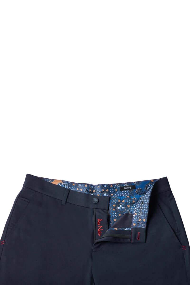 Shorts Giacomo, élégants avec une fermeture à glissière et un intérieur coloré, parfaits pour un look décontracté et soigné.