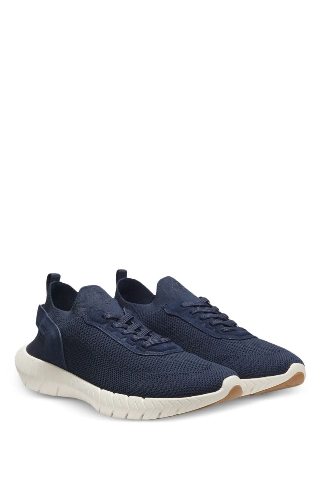 Sneaker BOSS_MOTION_slon_kns en maille technique avec semelle légère et tige extensible, idéale pour un confort moderne et actif.