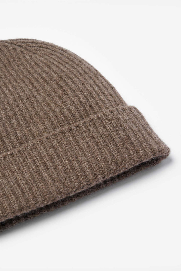 Tuque maille côtelée