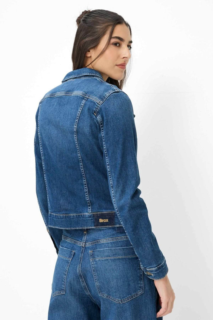 Veste en denim ajustée MIAMI
