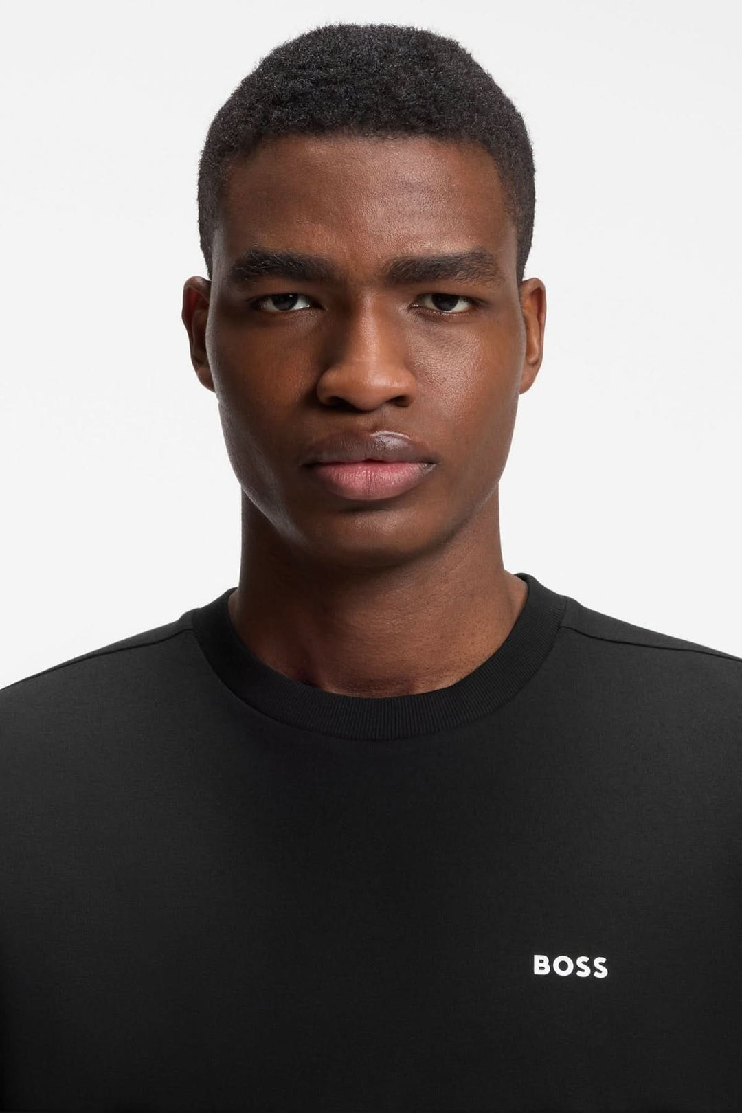 T-shirt en coton extensible avec logo