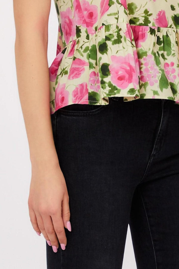 Camisole à imprimé floral
