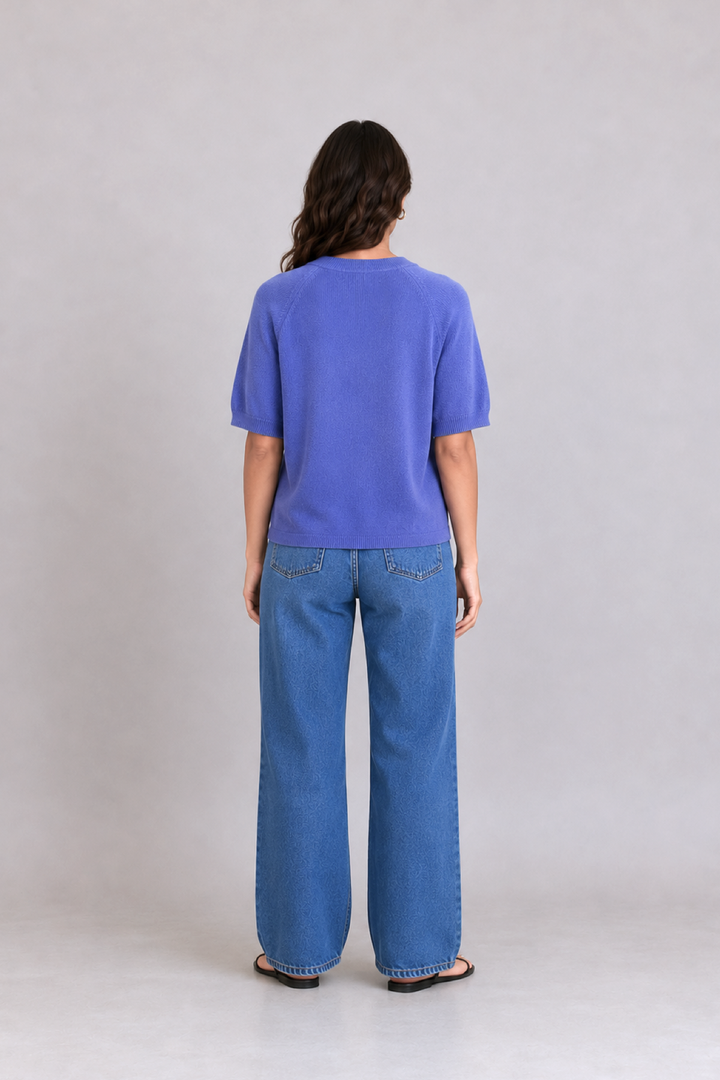Chandail Abelle tricot manches courtes