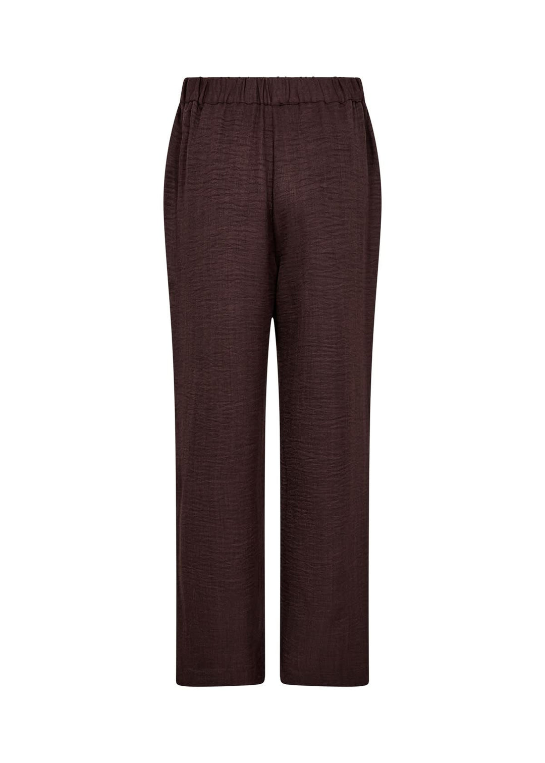 Pantalon Charissa à jambe large et taille élastique