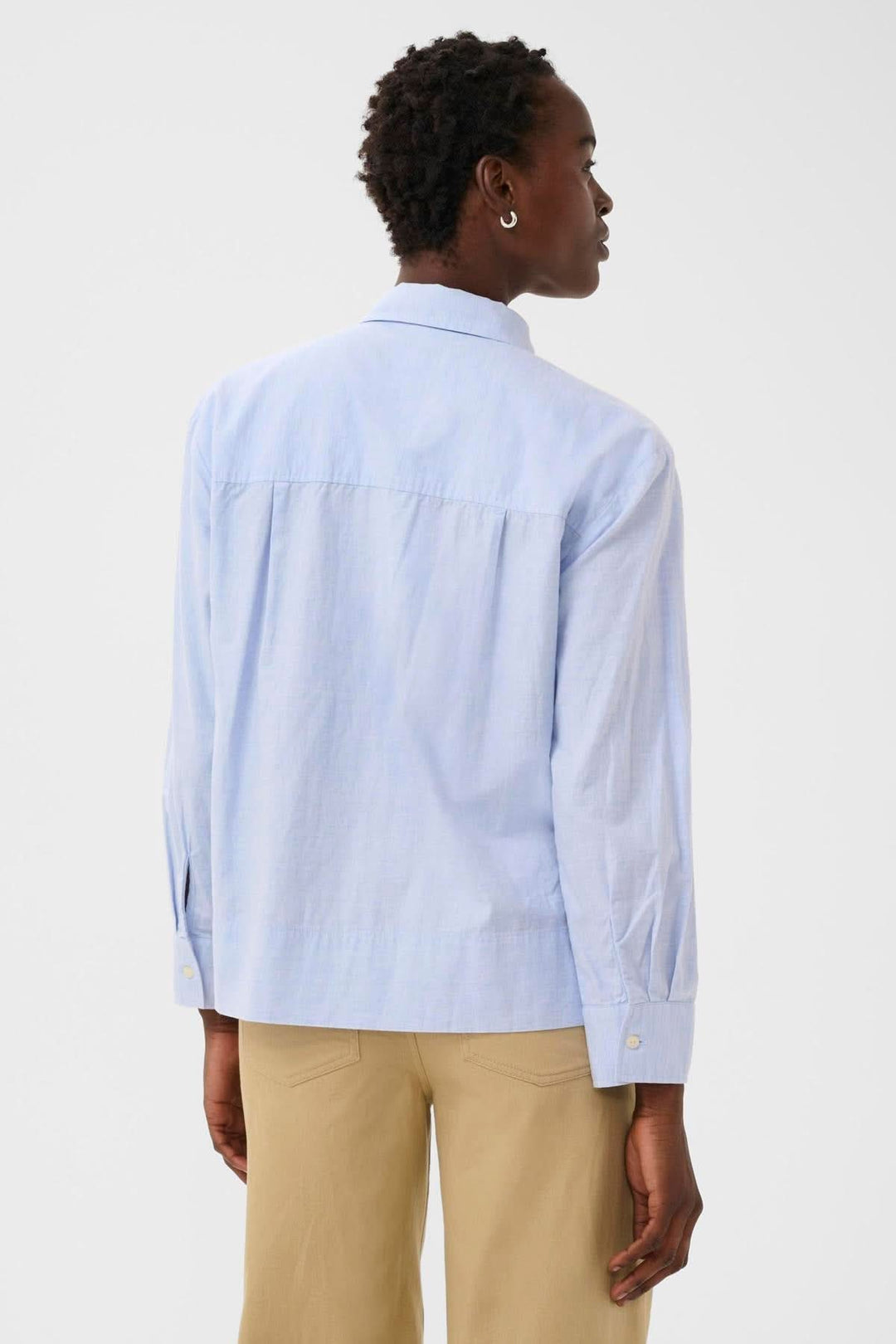 Chemise classique en popeline Nenee