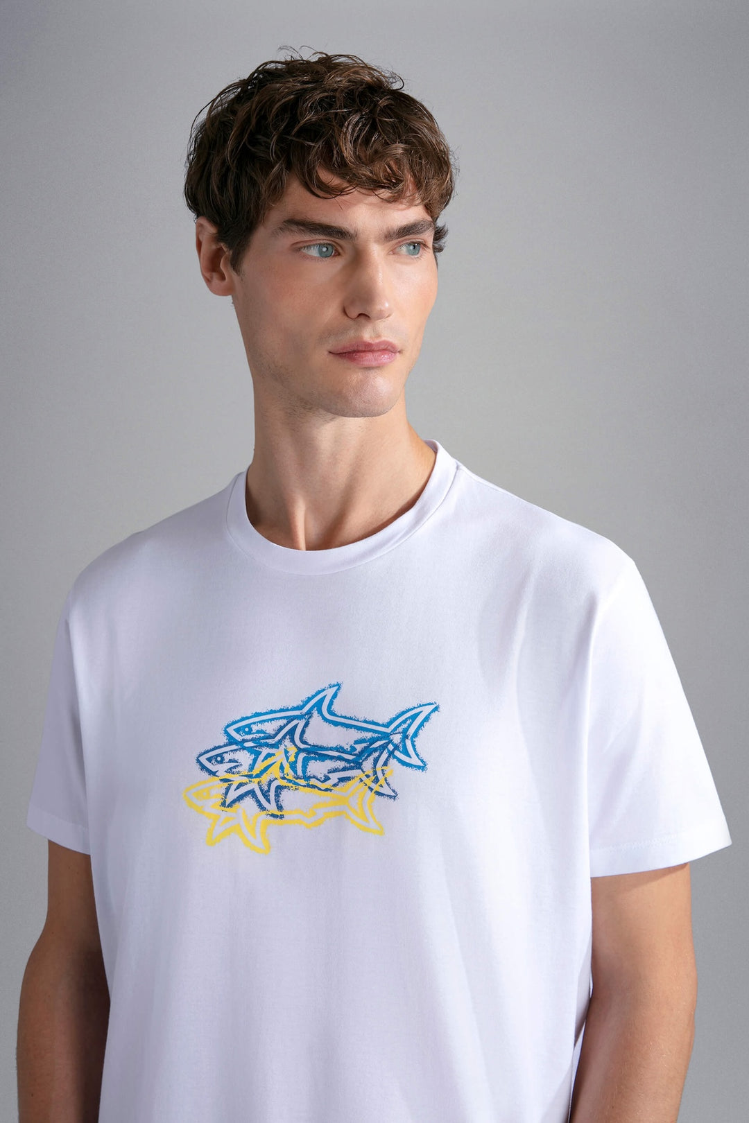 T-shirt imprimé 3 requins