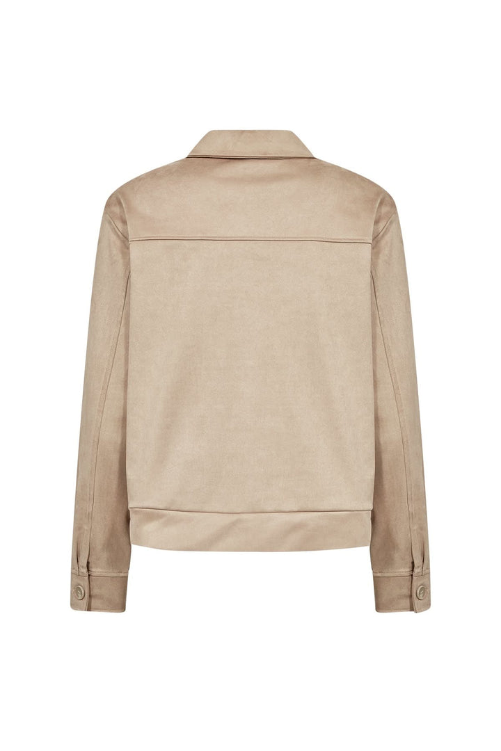 Veste Hudda effet suède à poches plaquées