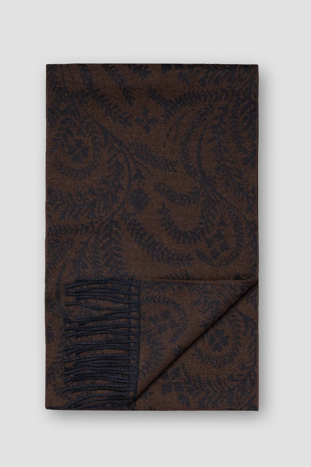 Foulard de laine avec paisley