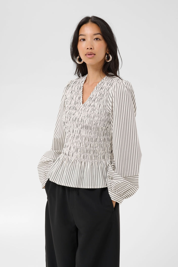 Women’s striped Dewa blouse Part Two