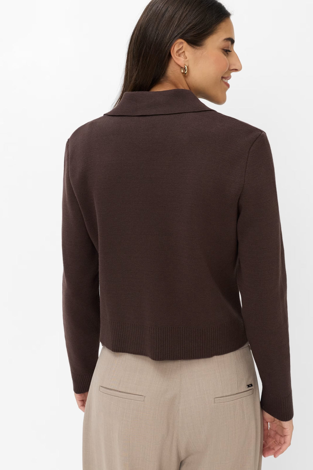 Cardigan Anni structuré à double boutonnage pour femme Brax