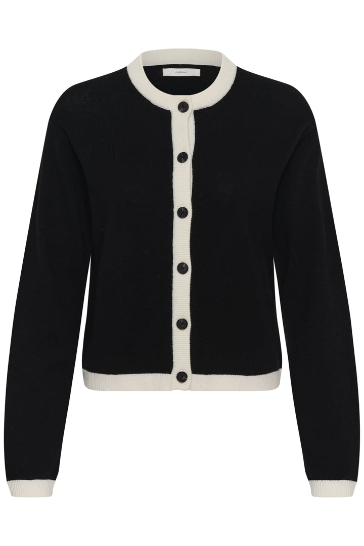 Tally wool cardigan front view for women Inwear