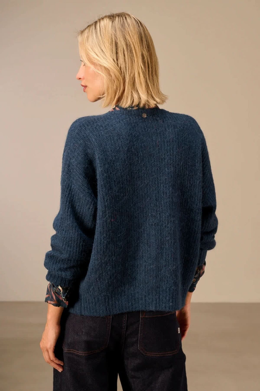 Women's Nile soft knit button-front cardigan